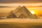 Visit the Pyramids of Giza in Cairo on our Egypt and Jordan trip.